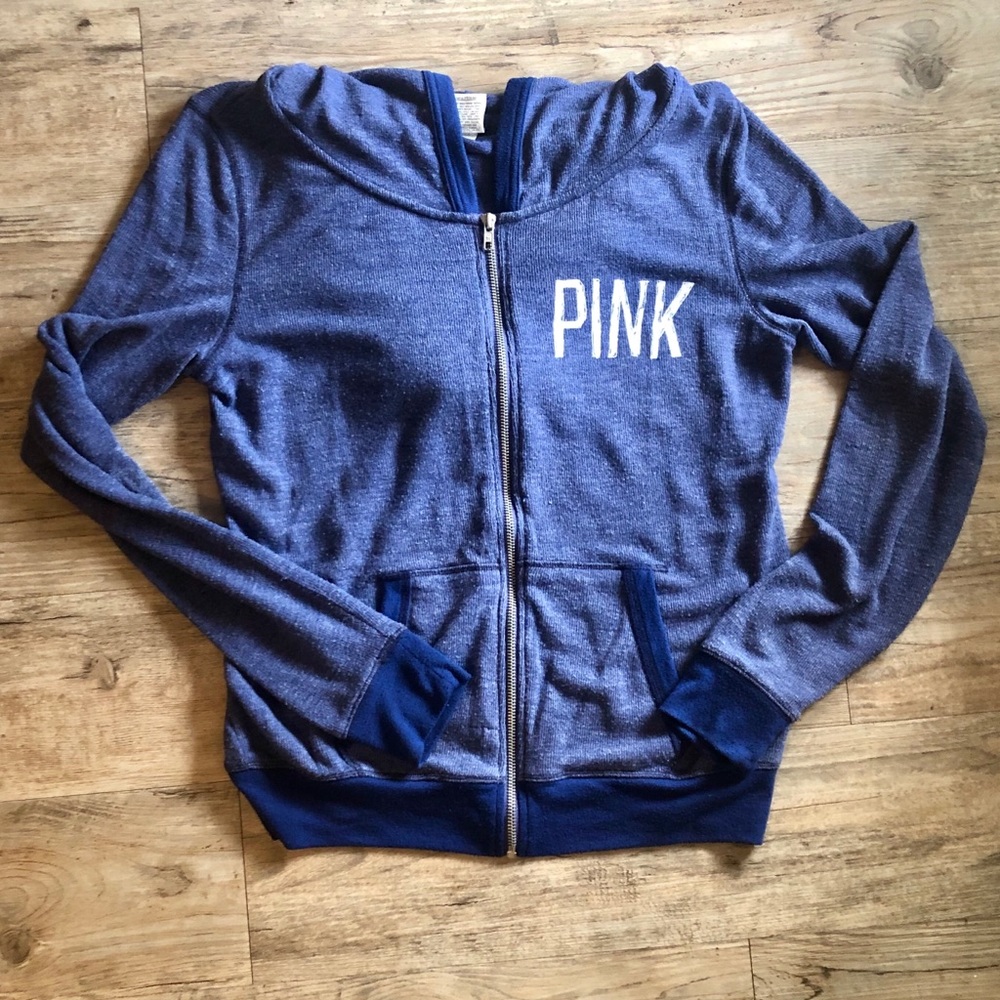 EUC 🌟 Victoria’s Secret PINK Zip Hoodie